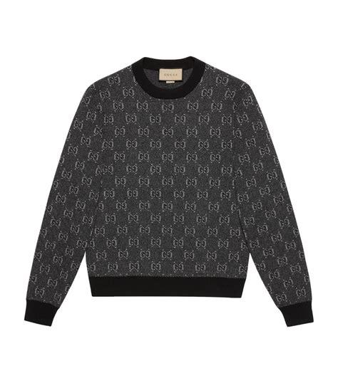 gucci gg jacquard sweater|Gucci sweater for men.